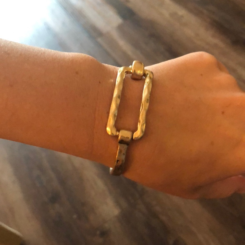 NWT bracelets in gold